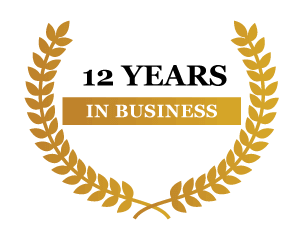 12 yrs in Business