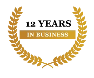 12 yrs in Business